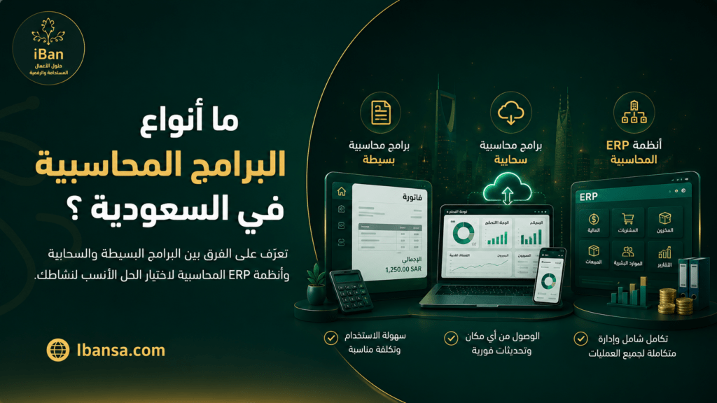 ما هي البرامج المحاسبية وكيف تختار الأنسب لعملك؟