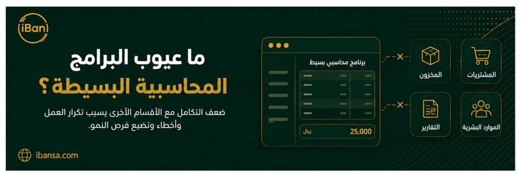 جرب أسهل برنامج محاسبة ERP مجاناً وابدأ إدارة أعمالك