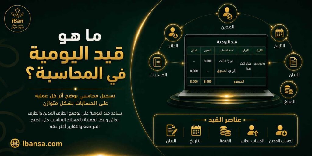 ما هو قيد اليومية وكيف يساعد ERPNext في تنظيم حسابات الشركات؟